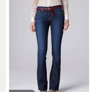 Lucky Brand Bootcut Dark Wash size 27/4 Ankle